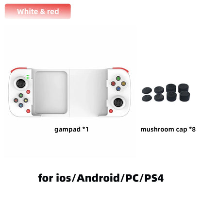 D3 Gamepad Telescopic BT Bluetooth Game Controller For PC IOS Android PUBG Switch PS4 Stretch Wireless 3D Joystick With Macro