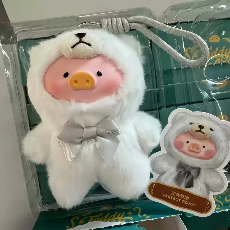 Genuine Lulu Pig Lovely Time Series Vinyl Retro Teddy Can Pig Blind Box Trendy cute toys Gifts Collectible Figure Anime Cosplay
