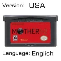 GBA Game Cartridge 32 Bit Video Game Console Card The Mother V1.3 Series USA/EUR Version For GBA/SP/DS Mother 3 Mother 1+2