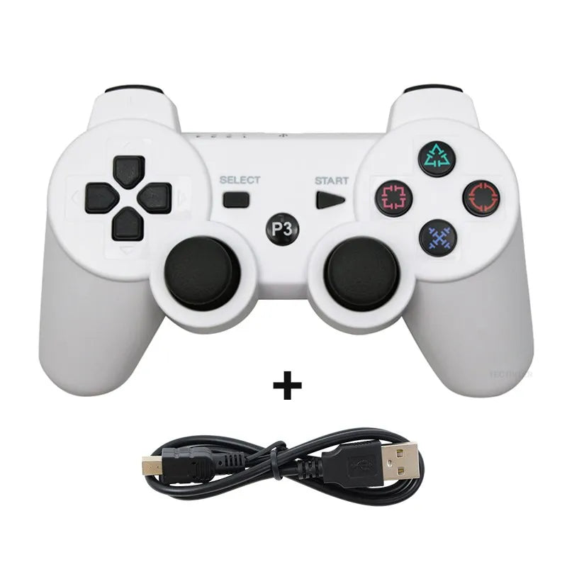 For SONY PS3 Gamepad Bluetooth Wireless Controller with Vibration for Playstation 3 Joypad Joystick Gaming Accessories