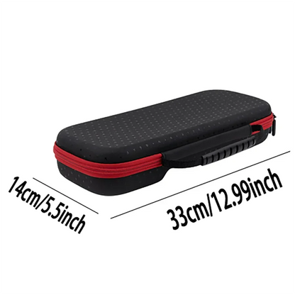 For Nintendo Switch Hori Split Pad Pro Controller Carrying Case Storage Bag Gamepad Protection Box Travel Pouch Game Card Slot