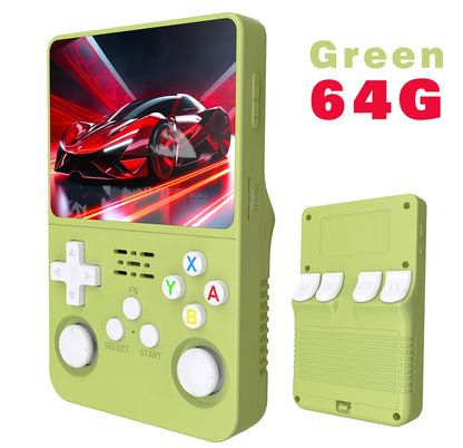 20000 games R36S retro game console 3.5-inch Linux open-source system portable handheld game console with 64G for children gifts