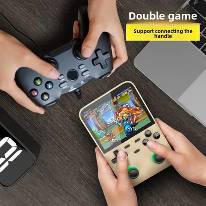 D007 Portable Video Game Consoles 3.5 Inch IPS Screen Handheld Game Players Open Source System 10000+ Gaming Retro Devices