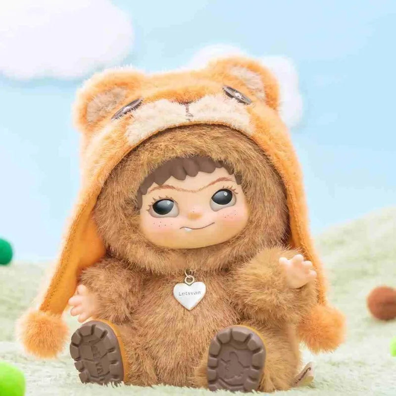 Genuine Wakuku Fuzzy Trendy Fun Party Series Blind Box Toy Vinyl Face Pendant Action Figure Mystery Box Give Child Surprise Gift
