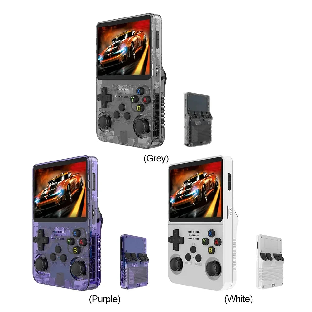128GB/64GB R36S Retro Handheld Video Game Console Linux System 3.5 Inch IPS Screen Portable Pocket Video Player Games Boy Gift