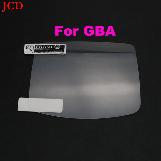 JCD 1pcs Top Bottom HD Clear Protective Film For GB GBA GBC GBA SP DSL NDSL For 2DS New 3DS XL LCD Screen Protector