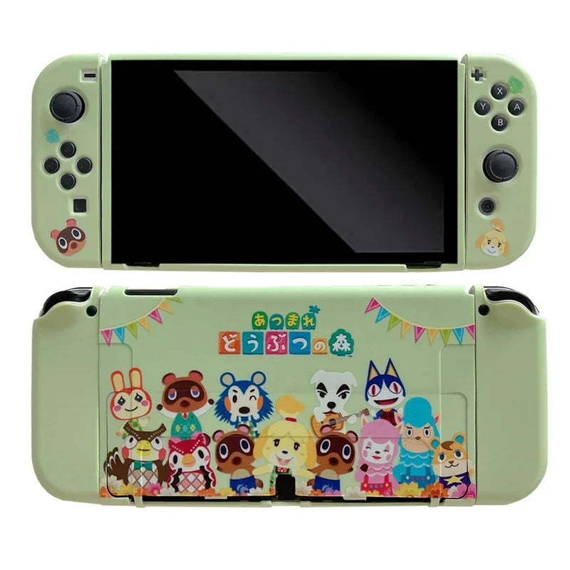 Demon Slayer for Nintendo Switch OLED Accessories Protective Shell NS Game Host Console TPU All-inclusive Cover Protection Case