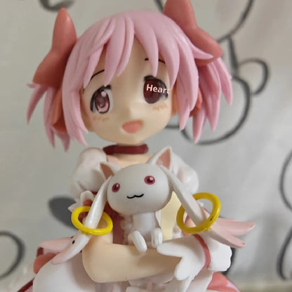 Original Genuine 17cm Sega Kaname Madoka Tamaki Iroha Anime Action Pvc Figure Model Doll Toy Figurine Collectiable Ornament
