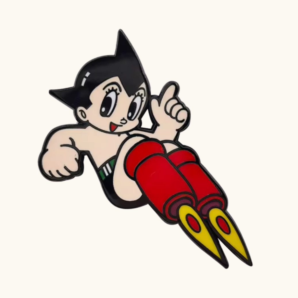 Astro Boy Flying Enamel Pin