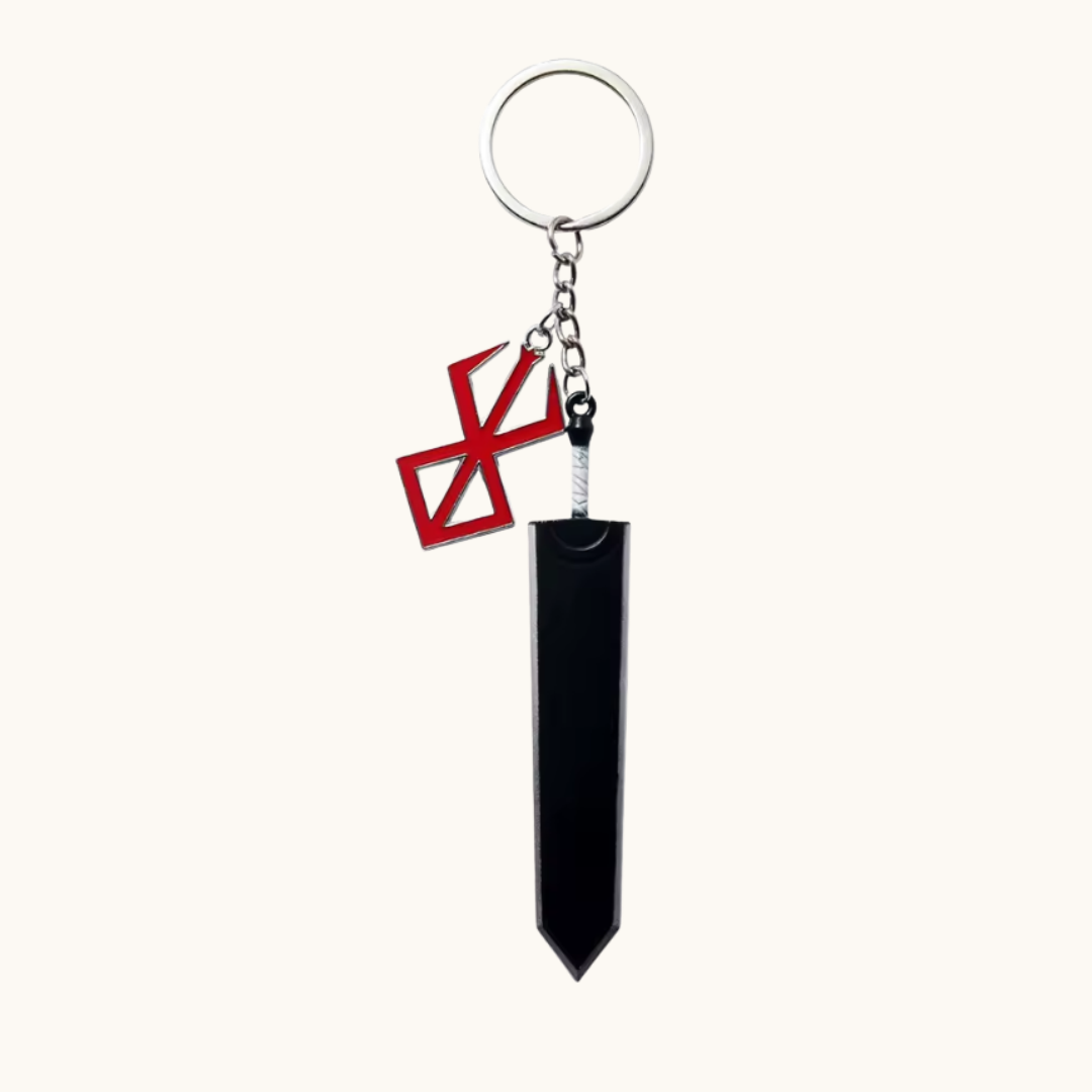 Berserk The Brand Logo Dragon Slayer Keychain