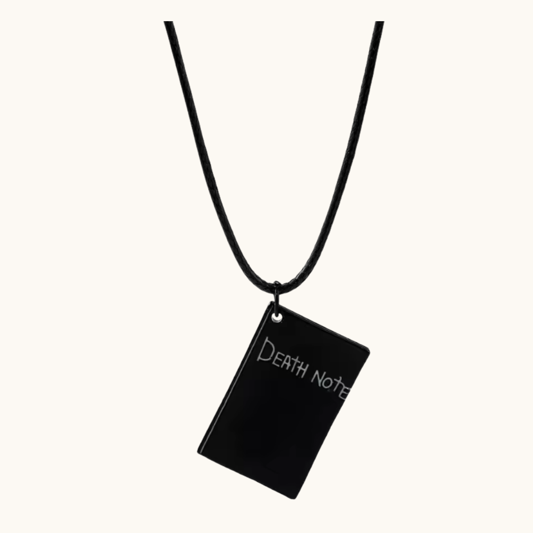 Death Note Book Necklace