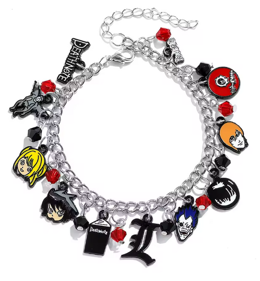 Death Note Bracelet with Charms
