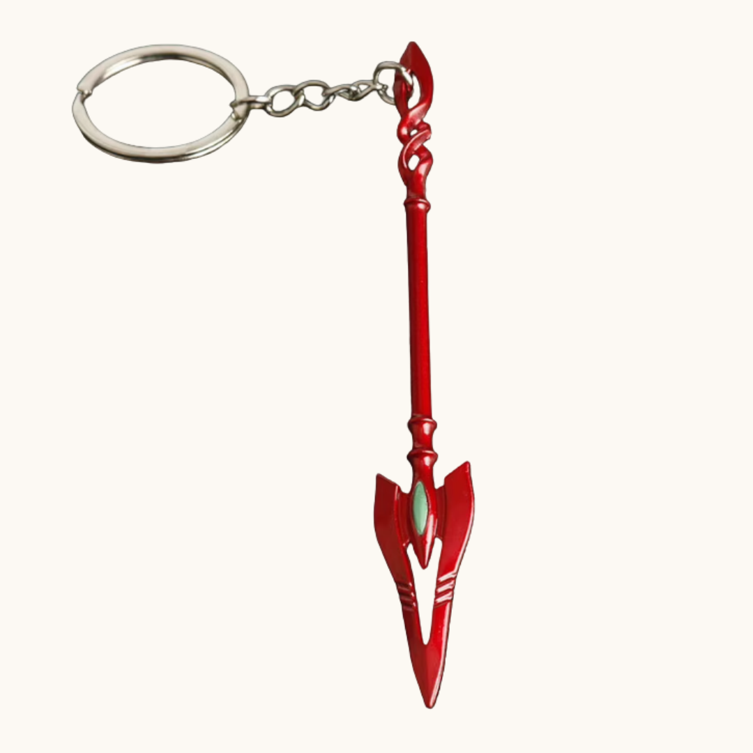 Evangelion Red Spear Keychain