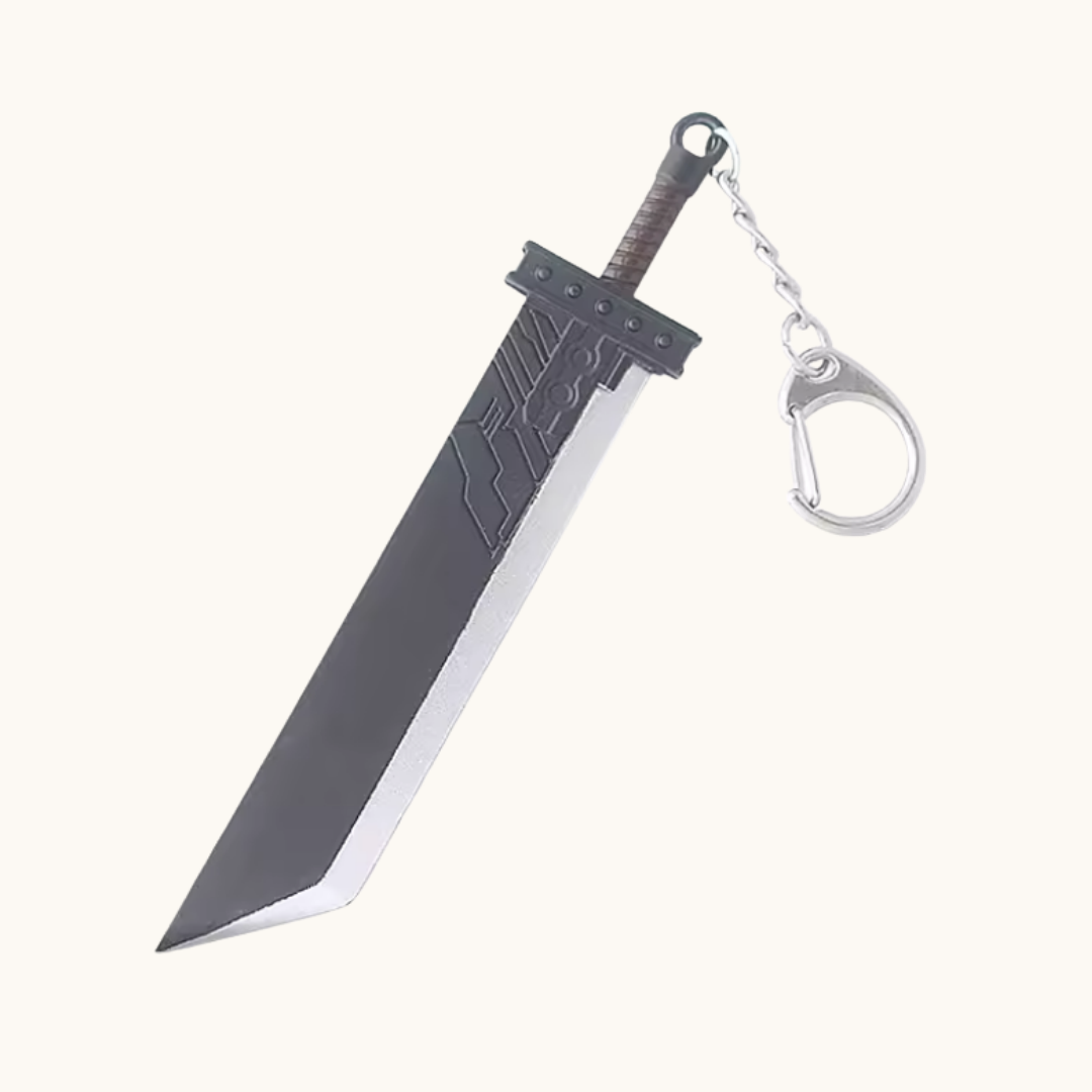 Final Fantasy 7 Cloud Buster Sword Keychain