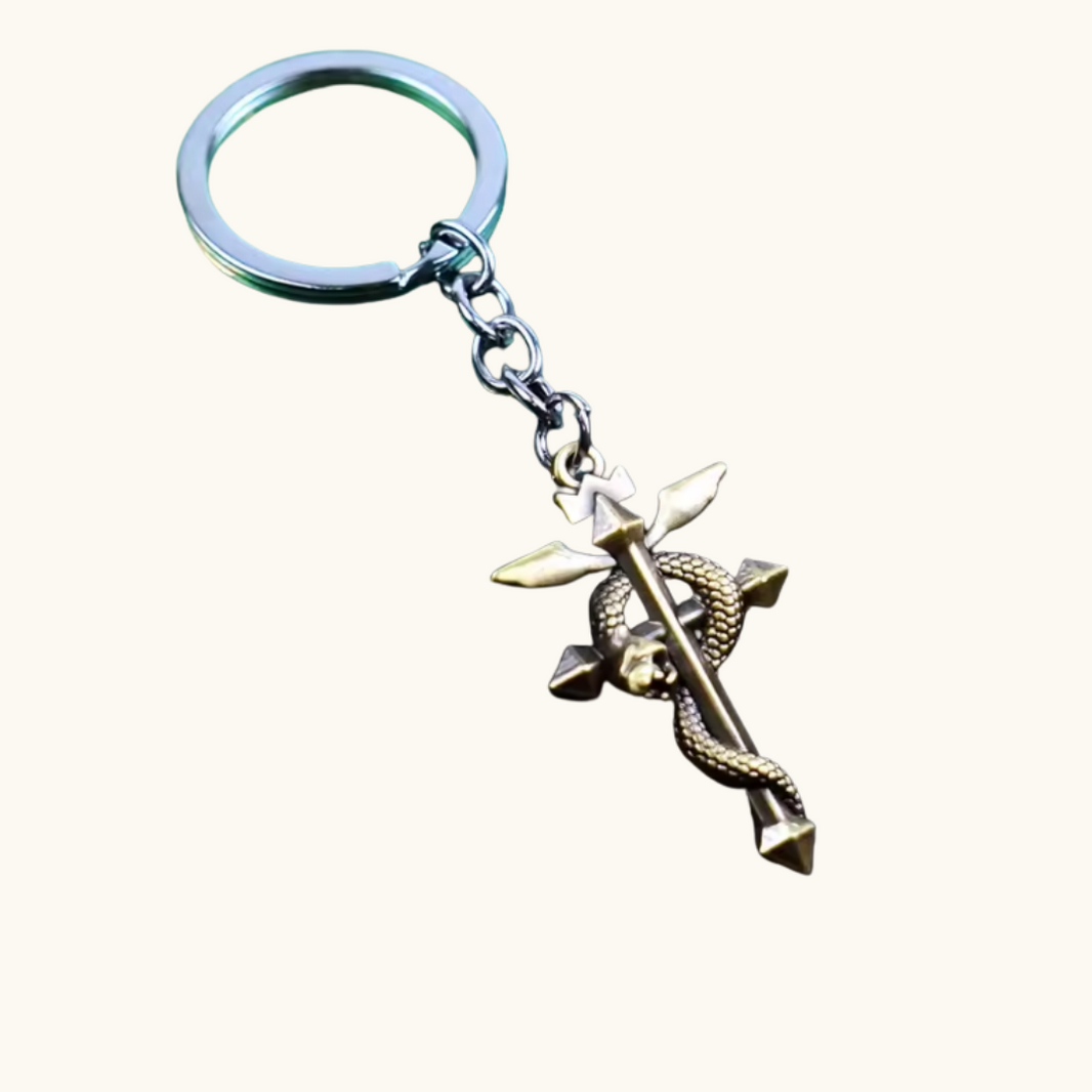 Fullmetal Alchemist Flamel Keychain