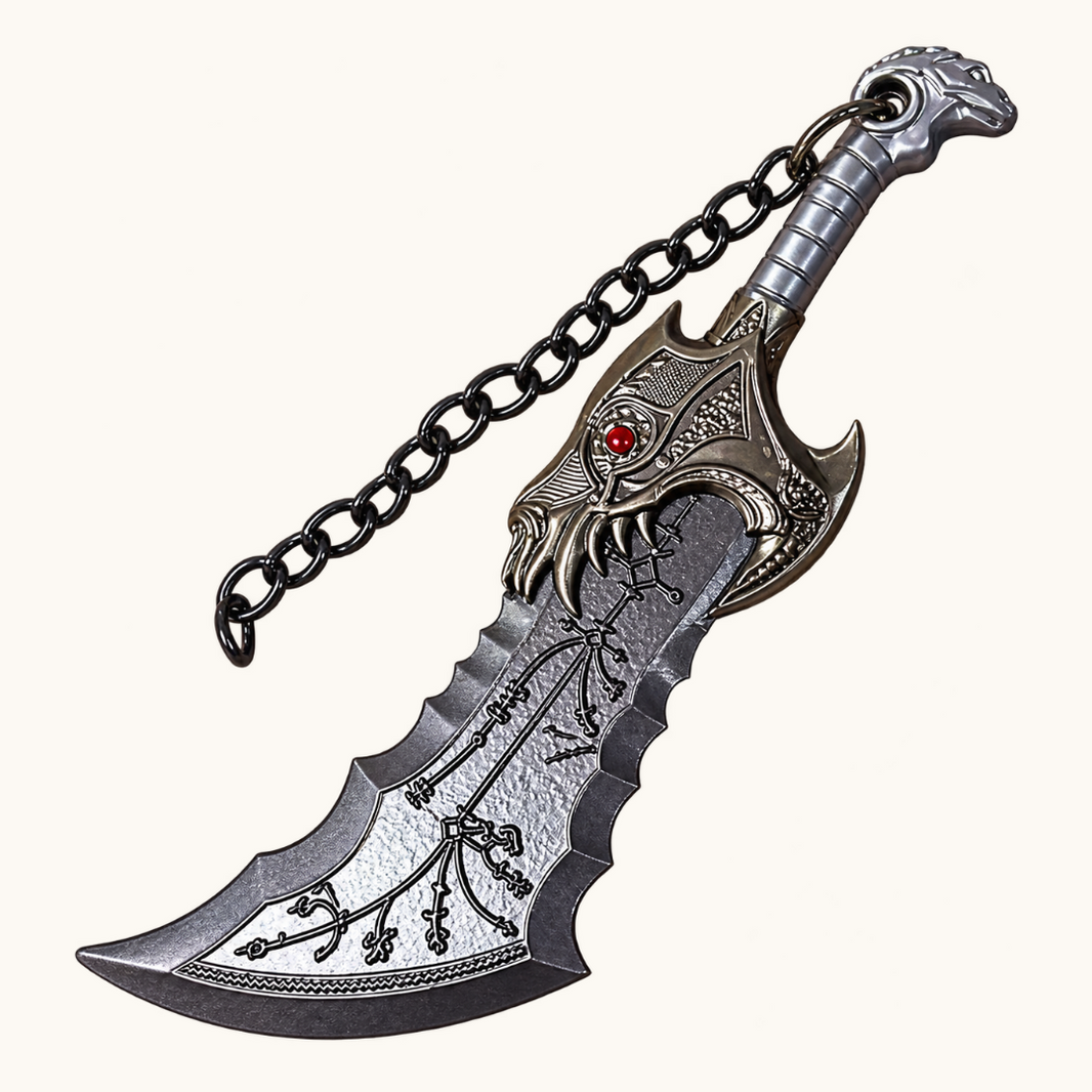 God of War Blade of Chaos 15cm Metal Replica
