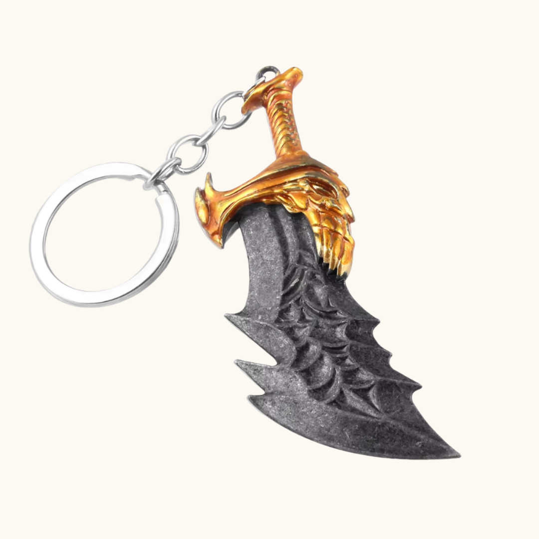 God of War Blade of Chaos Keychain