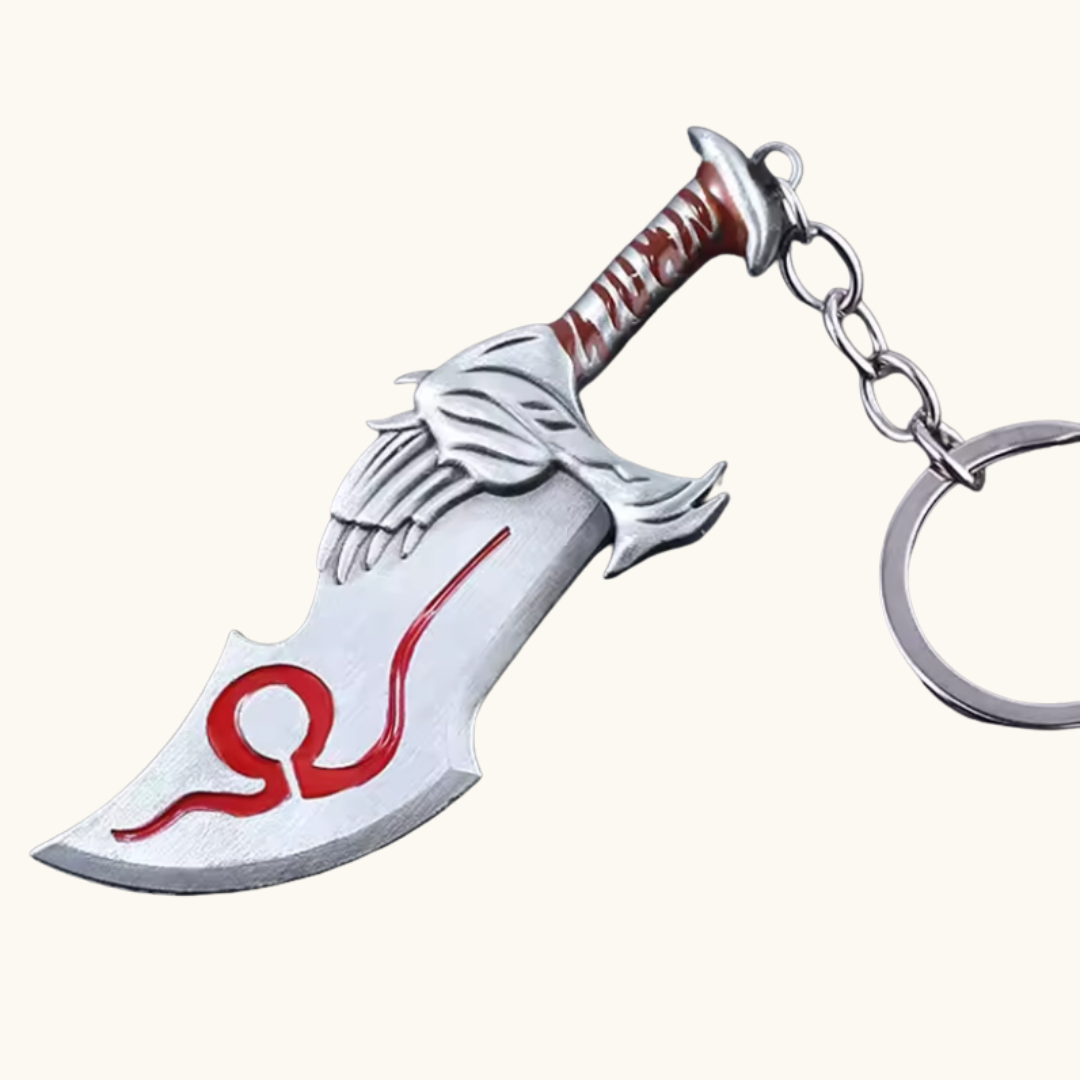 God of War Blade of Chaos Keychain