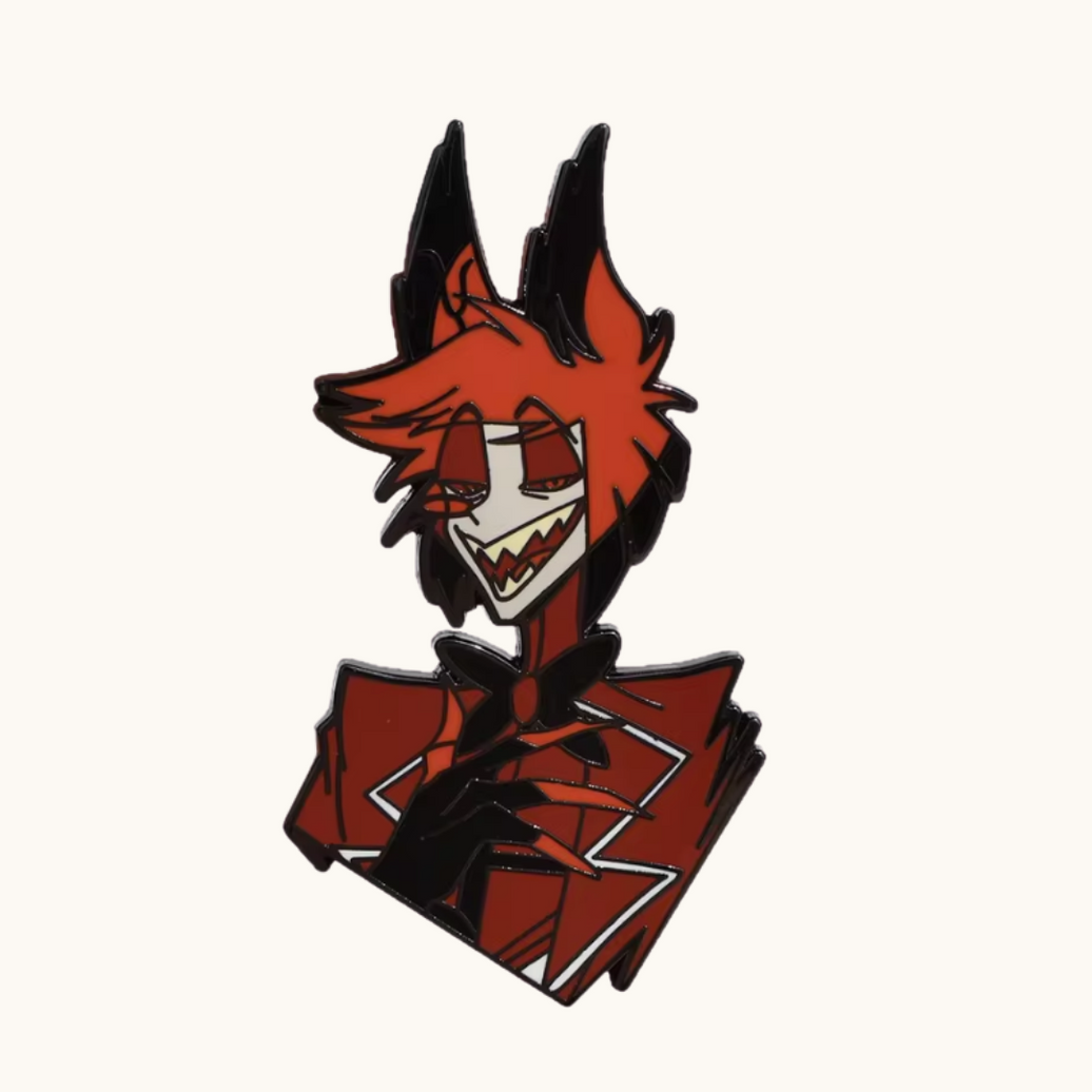 Hazbin Hotel Alastor The Radio Demon Enamel Pin