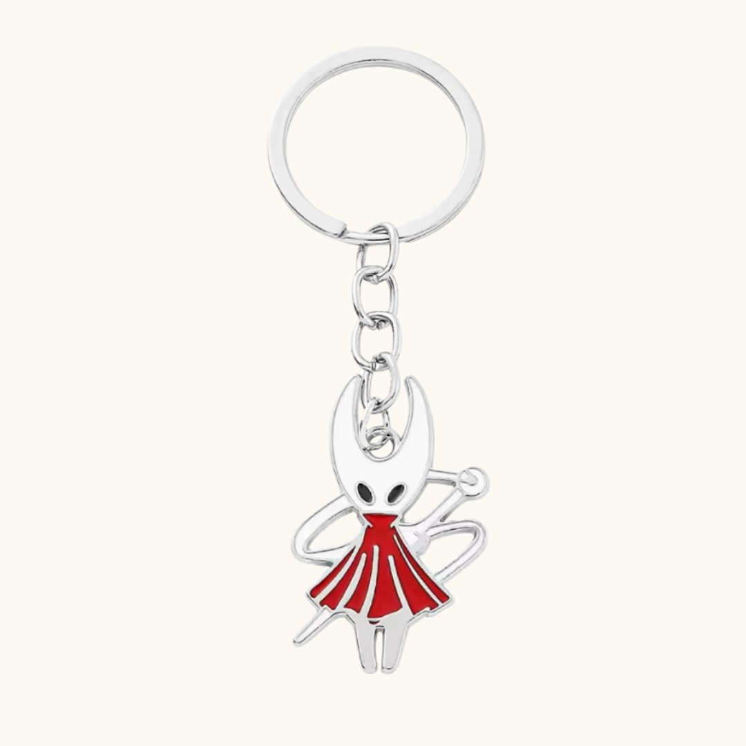 Hollow Knight Hornet Metal Keychain