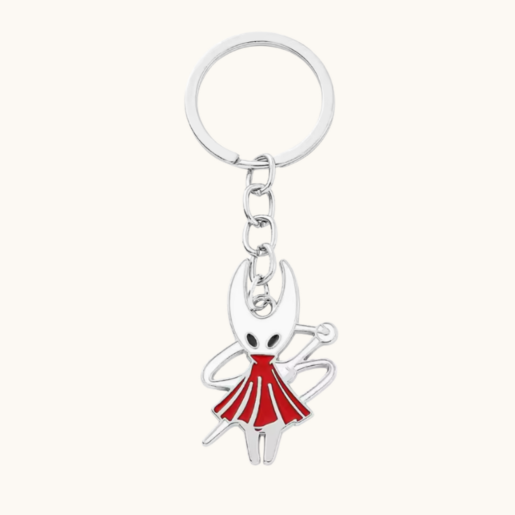 Hollow Knight Hornet Metal Keychain