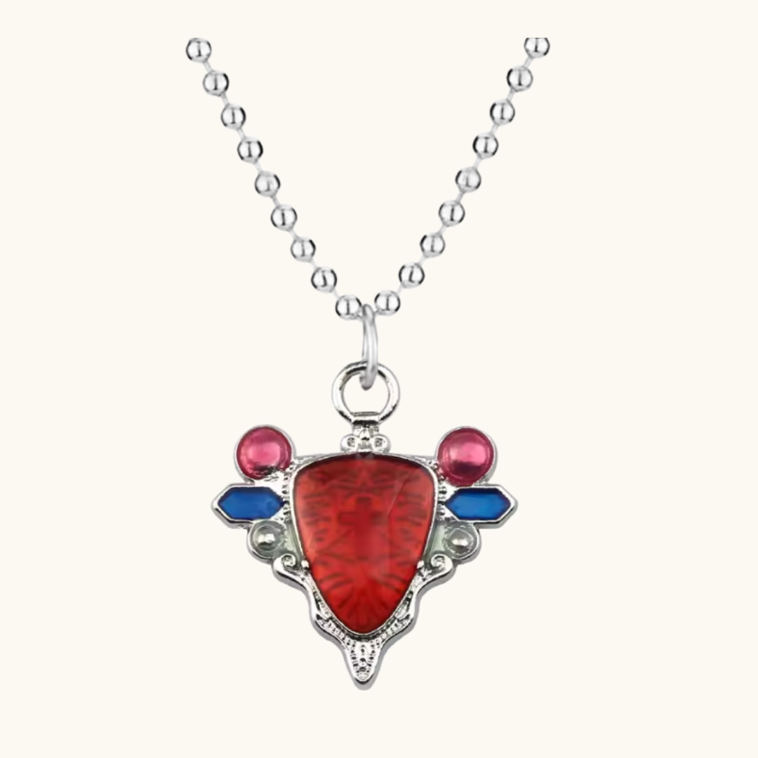 JoJo's Bizarre Adventure Red Stone of Aja Necklace