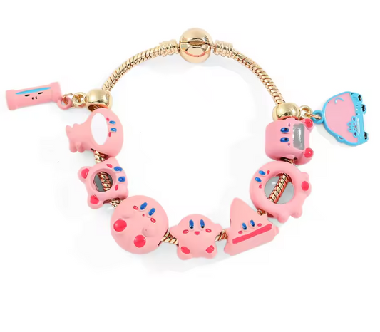 Kirby Bracelet with Charms (17cm)