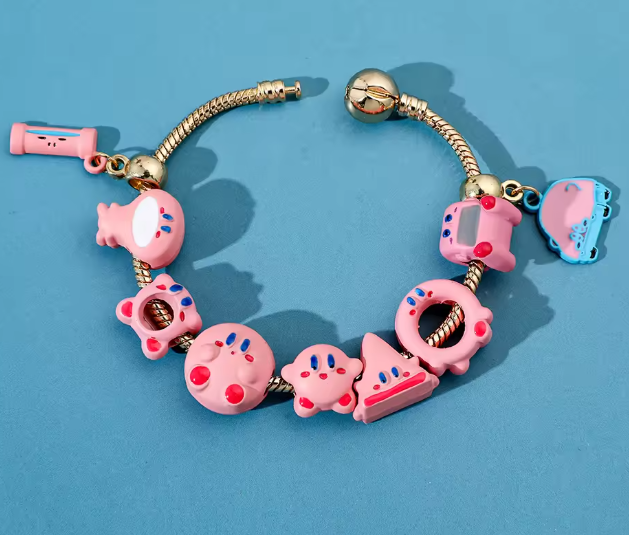 Kirby Bracelet with Charms (17cm)