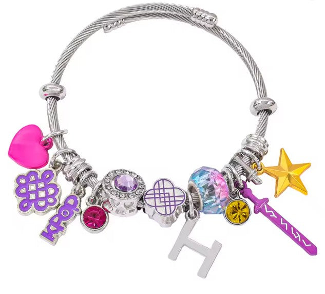 Kpop Demon Hunters Bracelet with Charms