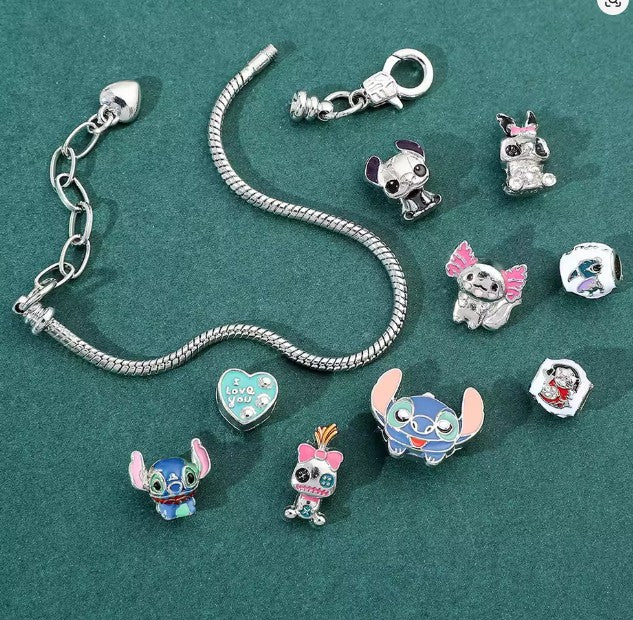Lilo & Stitch Bracelet with Charms ver 2