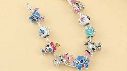 Lilo & Stitch Bracelet with charms (19cm)