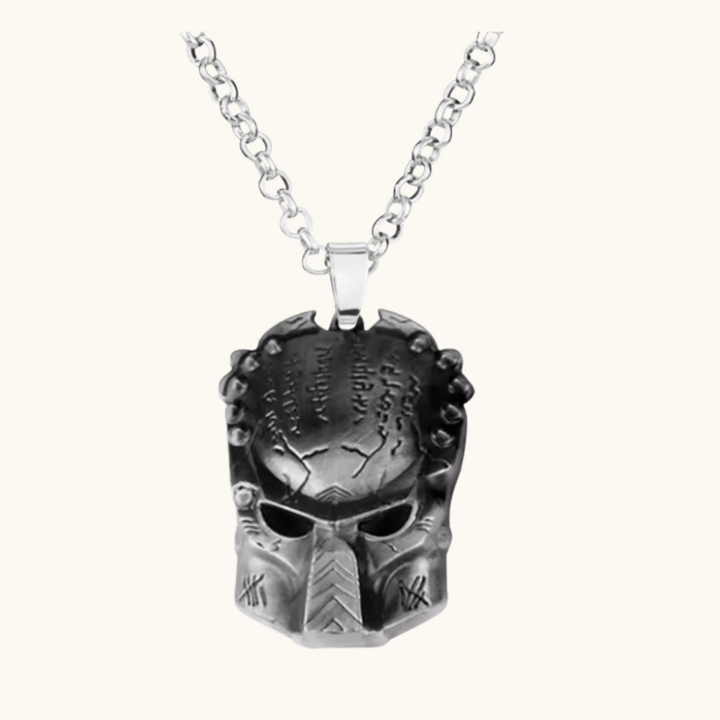 Predator Metal Pendant Necklace