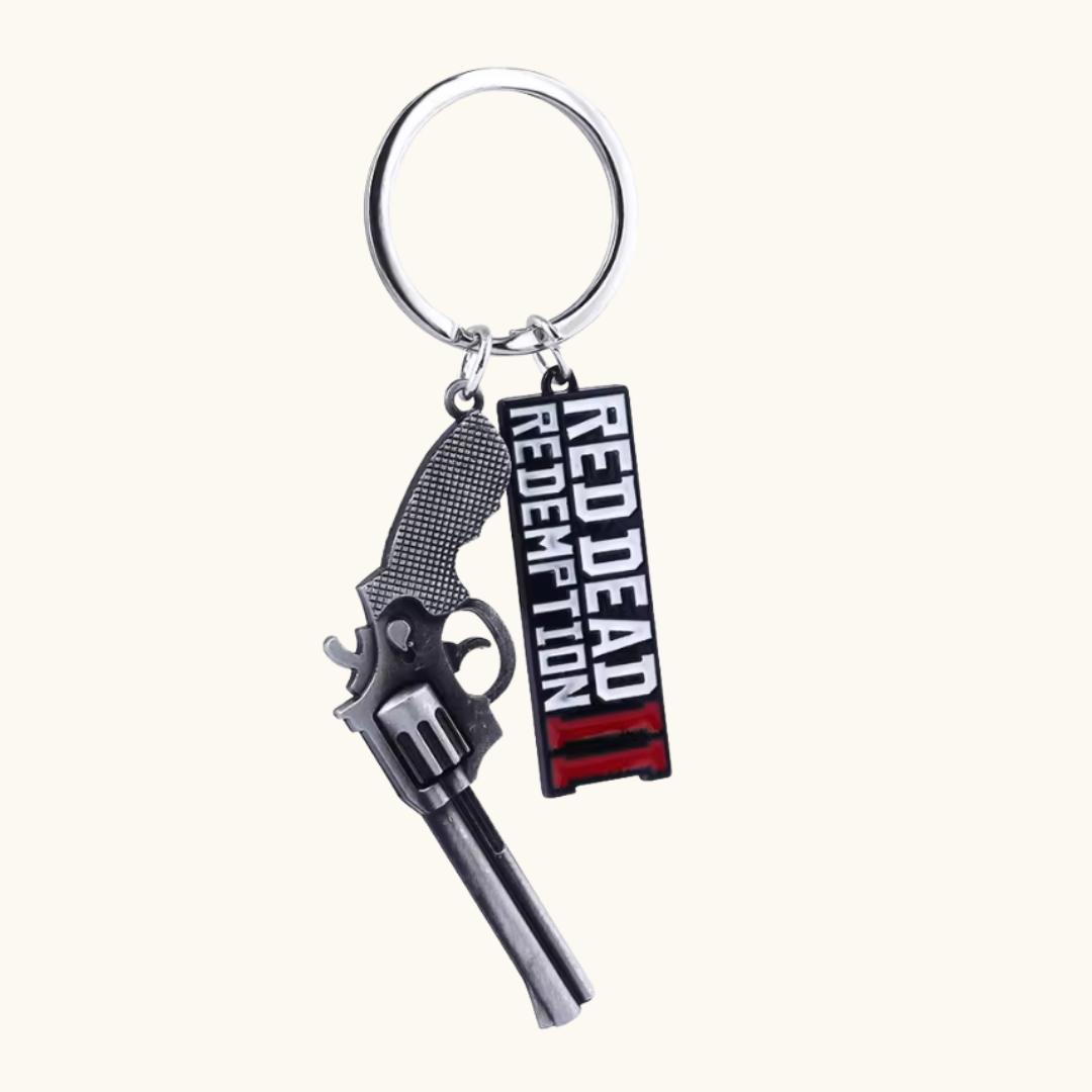 Red Dead Redemption 2 Revolver Keychain