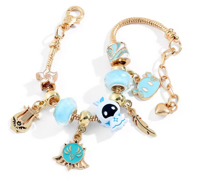Genshin Impact Bracelet with Charms