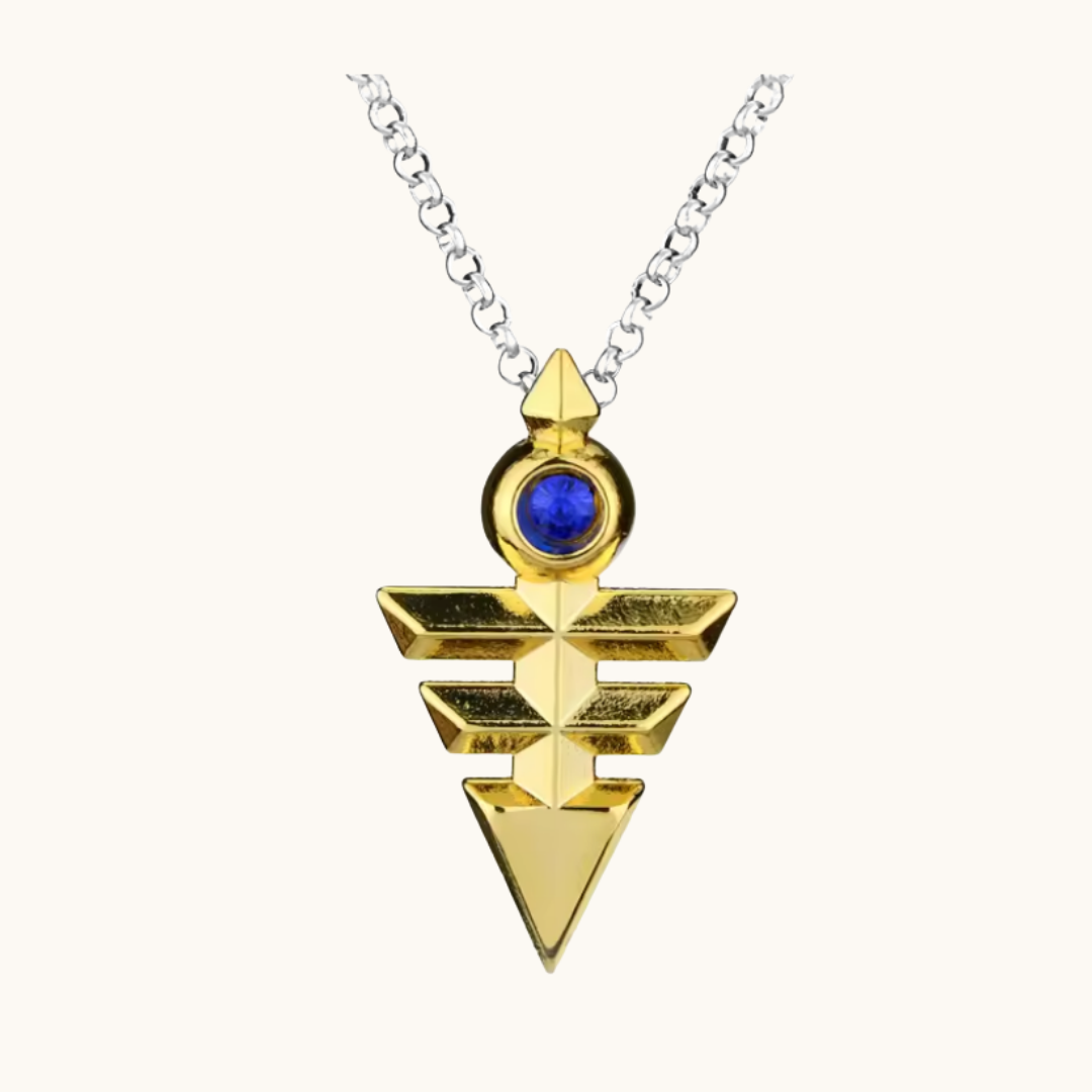 Yu-Gi-Oh! Gold Pendant Necklace