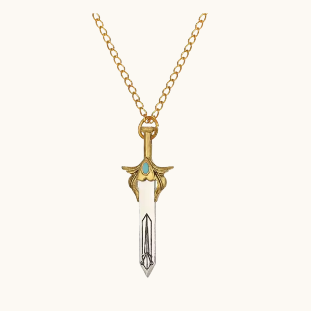 Zelda Tears of the Kingdom Sky Sword Necklace