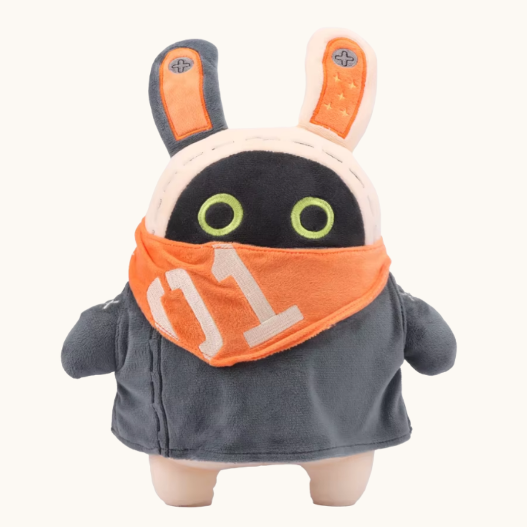 Pixel Bit Zenless Zone Zero Bangboo plush toy featuring soft, colorful plush material and detailed character design.
