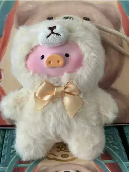 Genuine Lulu Pig Lovely Time Series Vinyl Retro Teddy Can Pig Blind Box Trendy cute toys Gifts Collectible Figure Anime Cosplay