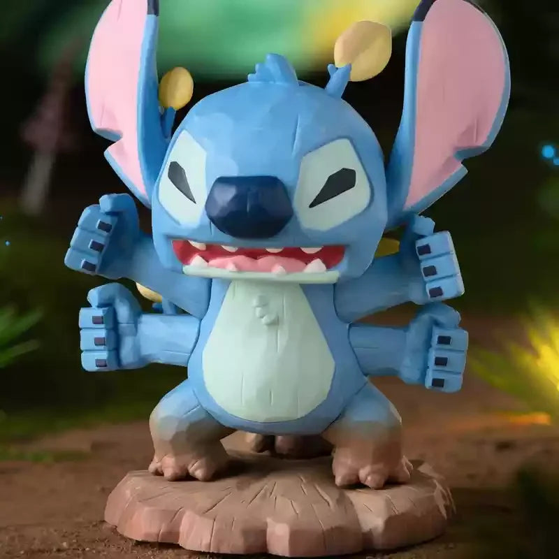 Original Genuine Disney Stitch Weird Diary 1.0 Wacky Diary 2.0 Blind Box Collectible Anime Desktop Decor Toys Birthday Gifts