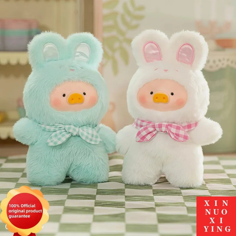 Genuine Lulu Pig Lovely Time Series Vinyl Retro Teddy Can Pig Blind Box Trendy cute toys Gifts Collectible Figure Anime Cosplay