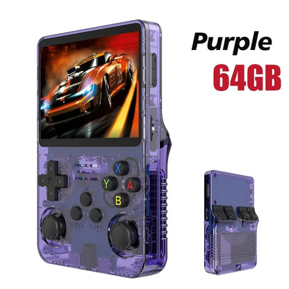 20000 games R36S retro game console 3.5-inch Linux open-source system portable handheld game console with 64G for children gifts
