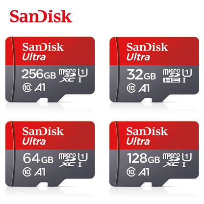 Sandisk Ultra Micro tf SD card 128GB 32GB 64GB 256GB Mini SD Card SD/TF Flash Card Memory Card 32 64 128 gb miniSD for Phone