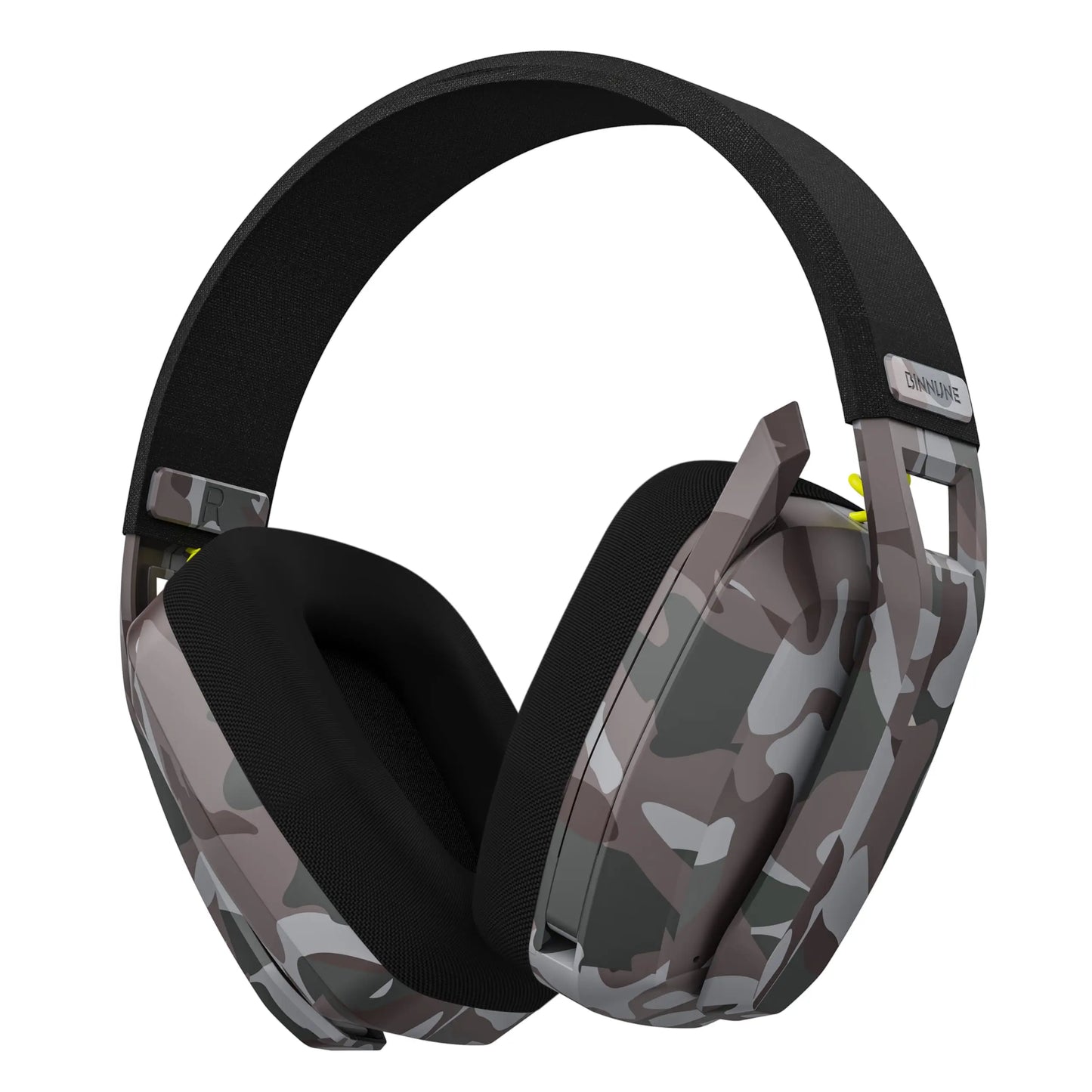 BINNUNE BW06 2.4GHz Bluetooth Gaming Headset with Mic for PS5 PS4 PC Mac Playstation Wireless Gaming headphone with Microphone