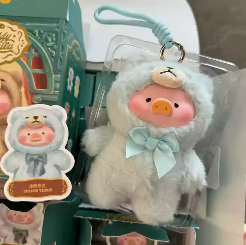Genuine Lulu Pig Lovely Time Series Vinyl Retro Teddy Can Pig Plush Blind Box Trendy Toys Gifts Collectible Figure Anime Cosplay