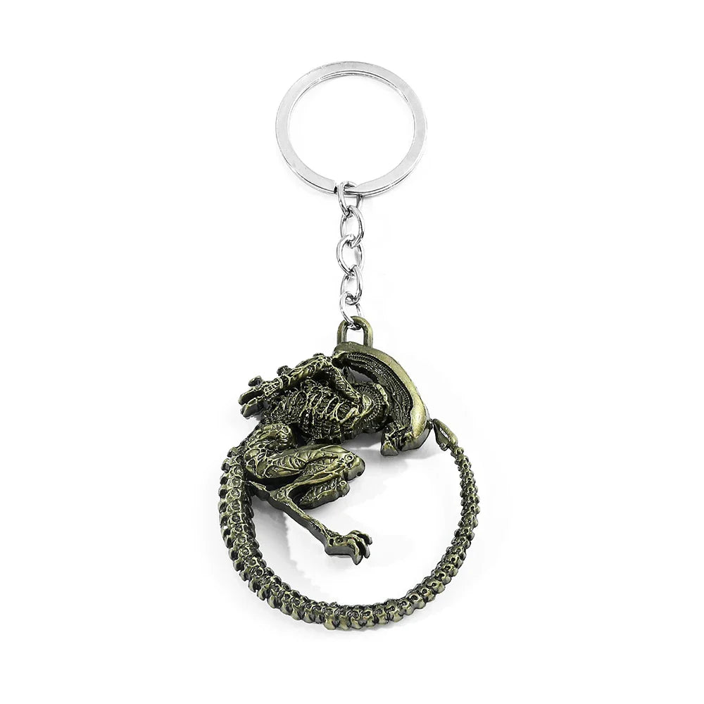 Alien vs Predator Metal Keychain - Key Chain