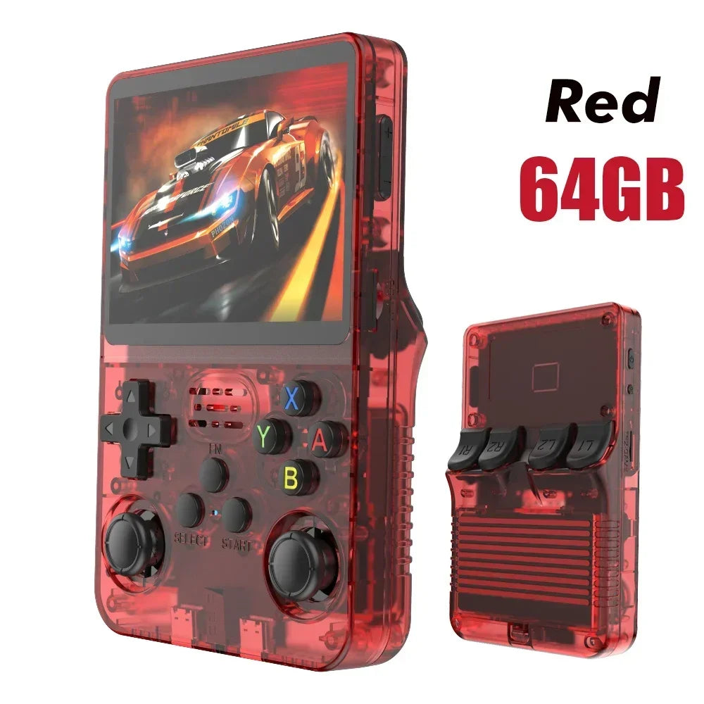 20000 games R36S retro game console 3.5-inch Linux open-source system portable handheld game console with 64G for children gifts