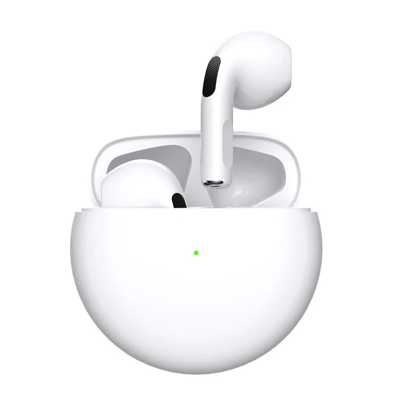 Pro 6 TWS Wireless Headphones with Mic Fone Bluetooth Earphones Sport Earbuds Running Pro6 Headset for Apple IPhone Xiaomi