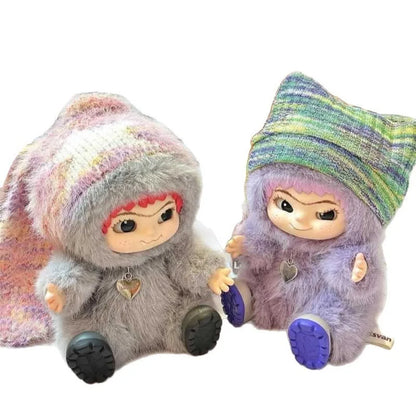Genuine Wakuku Fuzzy Trendy Fun Party Series Blind Box Toy Vinyl Face Pendant Action Figure Mystery Box Give Child Surprise Gift