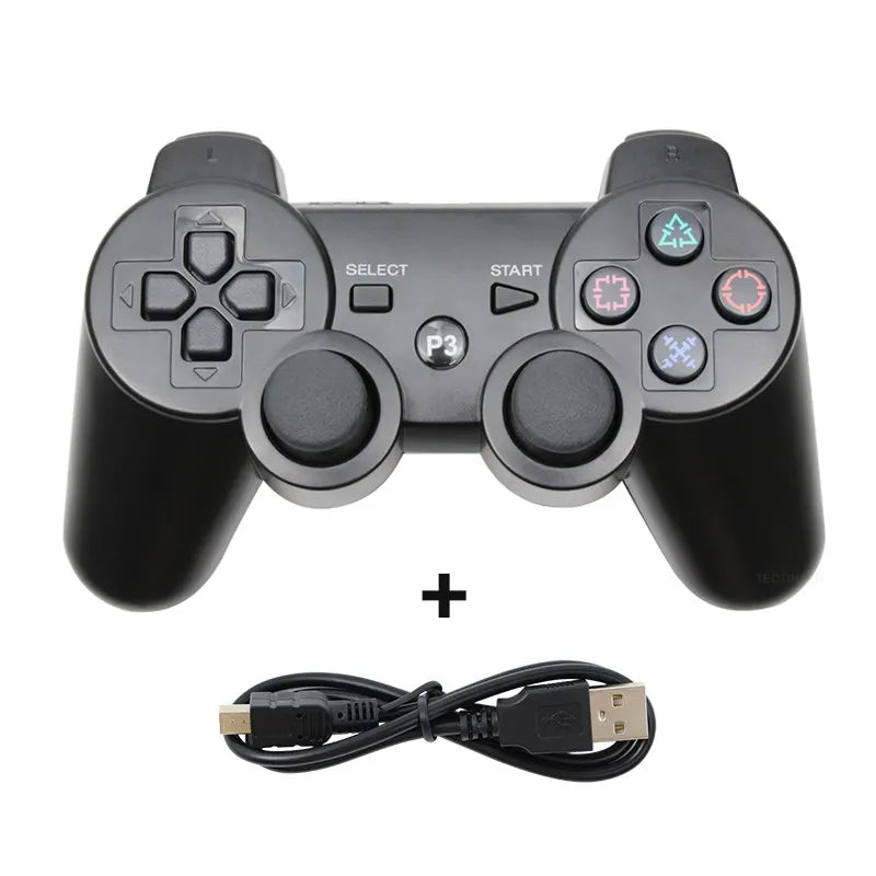 For SONY PS3 Gamepad Bluetooth Wireless Controller with Vibration for Playstation 3 Joypad Joystick Gaming Accessories