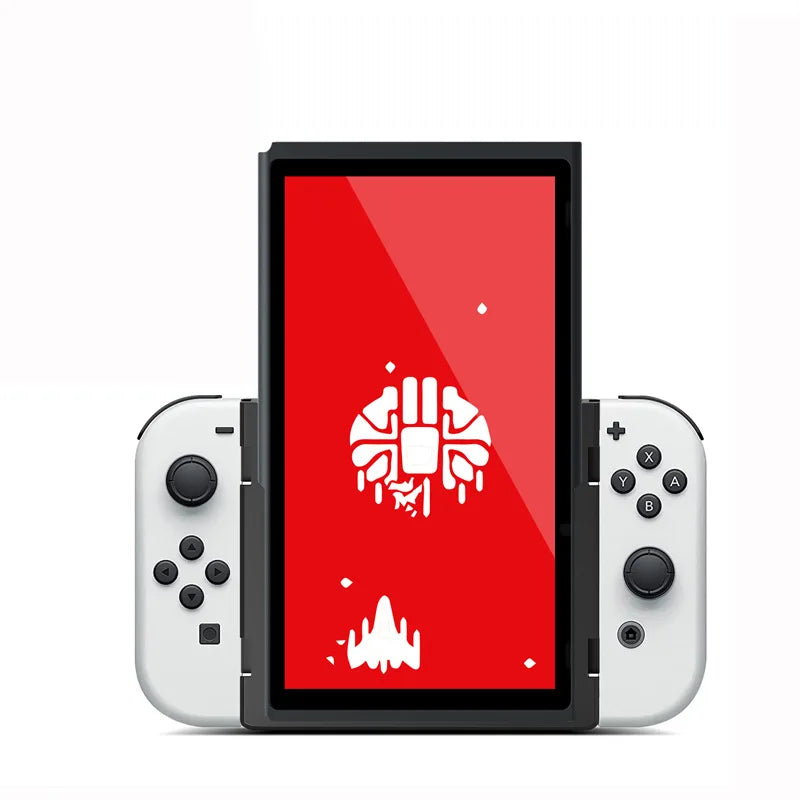 Grip Flip Vertical Bracket for Nin-tendo Switch OLED/Switch Game Console, Adaptive Vertical Screen Game,Switch Bracket Holder